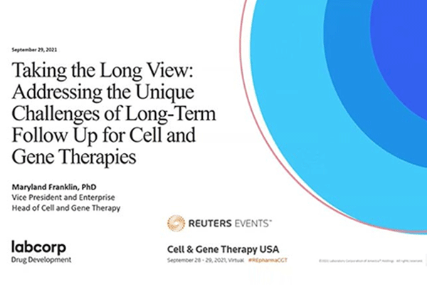 路透社事件 - 美国细胞和基因疗法 - 长期观察：解决细胞和基因疗法的长期随访的独特挑战